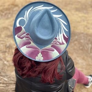 Hand Painted Desert Hat From The Badger Co